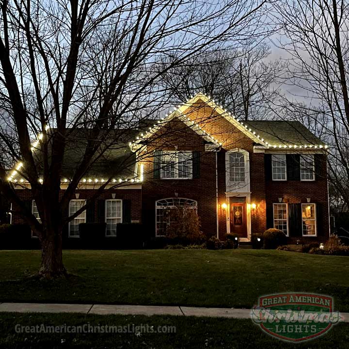Mason commercial Christmas light installation near me